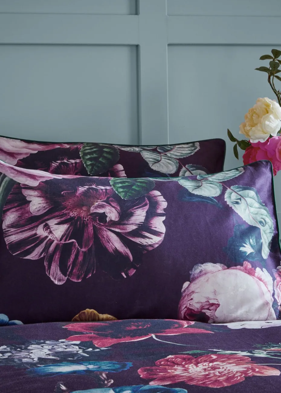 Paoletti Cordelia Floral 100% Cotton Duvet Cover Set