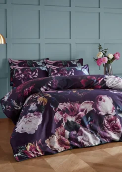 Paoletti Cordelia Floral 100% Cotton Duvet Cover Set