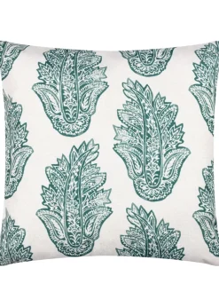 Paoletti Kalindi Paisley Outdoor Filled Cushion (43cm x 43cm x 8cm)
