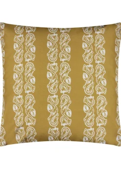 Paoletti Kalindi Stripe Outdoor Filled Cushion (55cm x 55cm x 8cm)