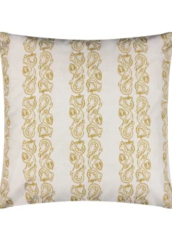 Paoletti Kalindi Stripe Outdoor Filled Cushion (55cm x 55cm x 8cm)