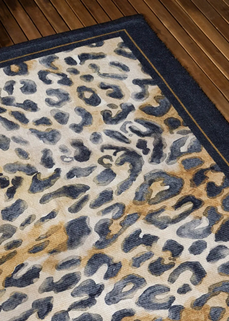 Paoletti Leopardis Leopard Printed Indoor/Outdoor Rug