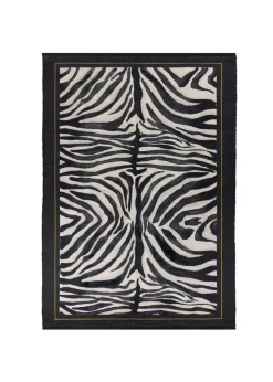 Paoletti Leopardis Zebra Printed Indoor/Outdoor Rug