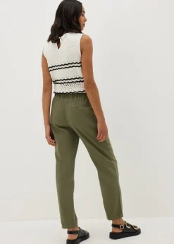 Papaya Petite Green Utility Jogger Trouser