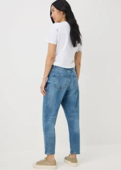 Papaya Petite Mid Wash Mom Jeans