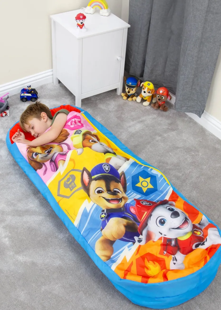 Paw Patrol Badges Inflatable Ready Bed Sleeping Bag