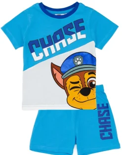 Paw Patrol Chase Kids Shortie Blue Pyjamas (12 Months-6 Years)