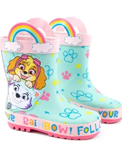 Paw Patrol Girls Multicoloured Skye & Everest Wellies (6 - 12 Younger)