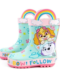 Paw Patrol Girls Multicoloured Skye & Everest Wellies (6 - 12 Younger)
