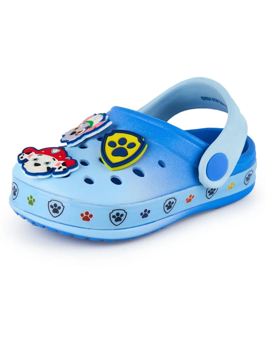 Paw Patrol Kids Blue Clogs (Younger 6-12 Older)