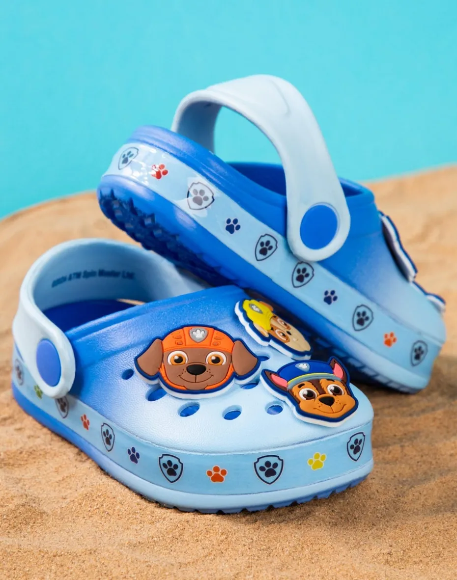 Paw Patrol Kids Blue Clogs (Younger 6-12 Older)