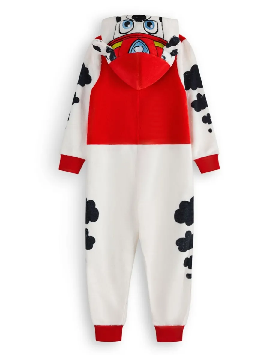 Paw Patrol Marshall Applique Face Unisex Kids Red Onesies (2-7 Years)