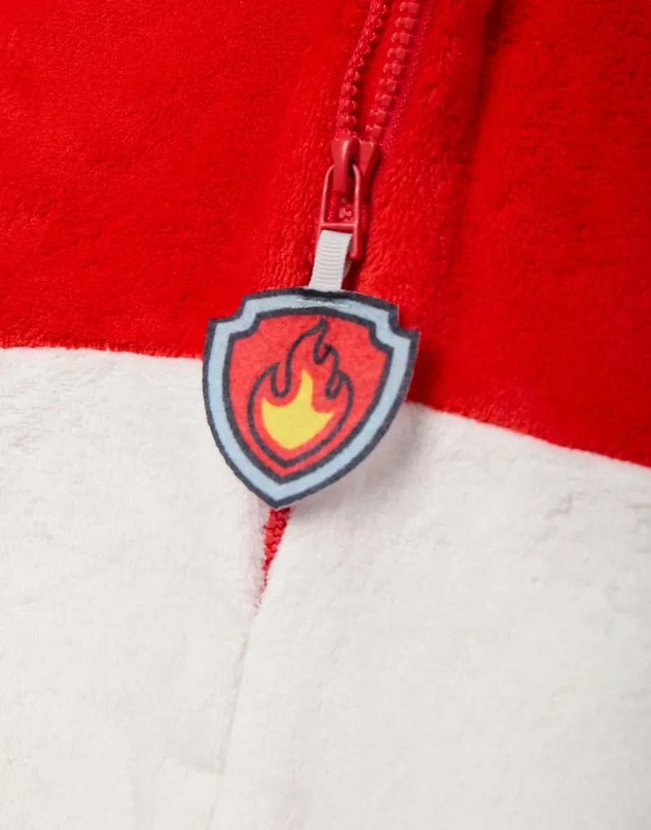 Paw Patrol Marshall Applique Face Unisex Kids Red Onesies (2-7 Years)