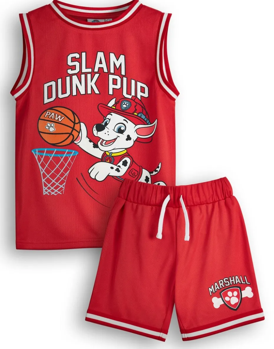 Paw Patrol Marshall Kids Red Basketball Top (2-7 Years)
