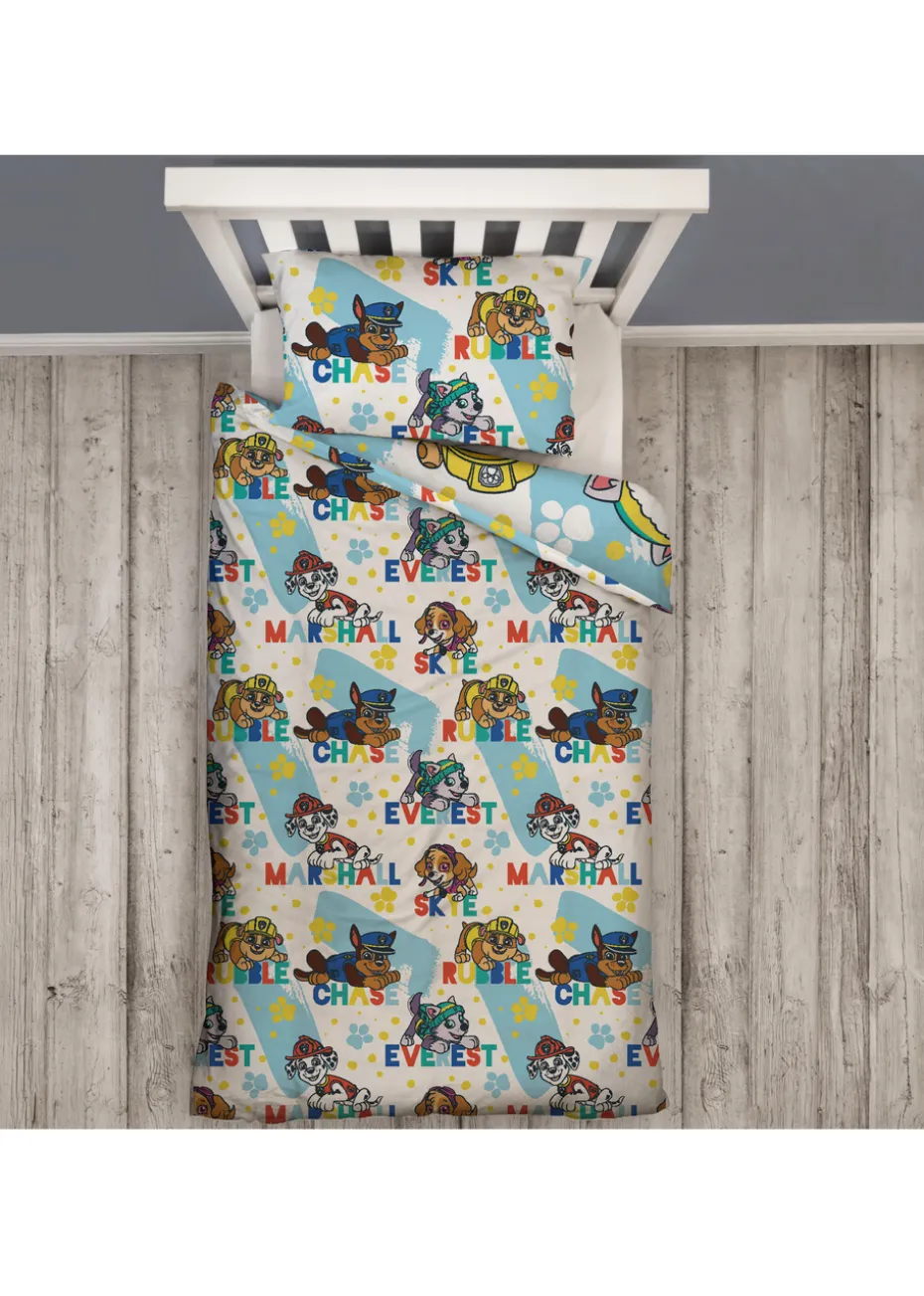 Paw Patrol Splodge Junior Panel Duvet Set