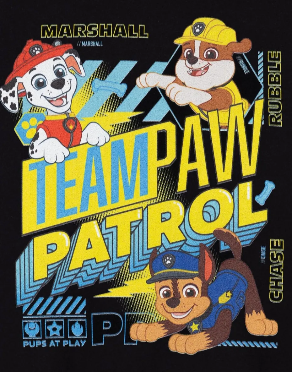 Paw Patrol Team Paw Kids Black Hoodie (3-8 years)