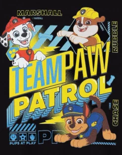 Paw Patrol Team Paw Kids Black Hoodie (3-8 years)