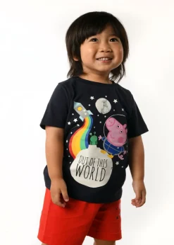 Peppa Pig Blue Kids Short Pyjama Set (12 months-4 yrs)