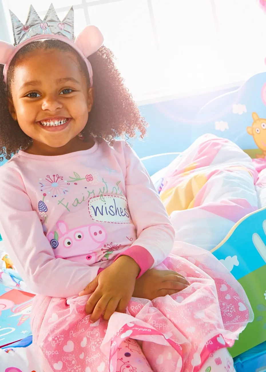 Peppa Pig Blue Playtime Toddler Bed with Storage