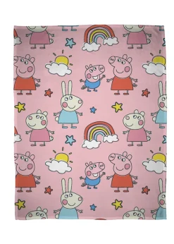 Peppa Pig Fleece Blanket Throw