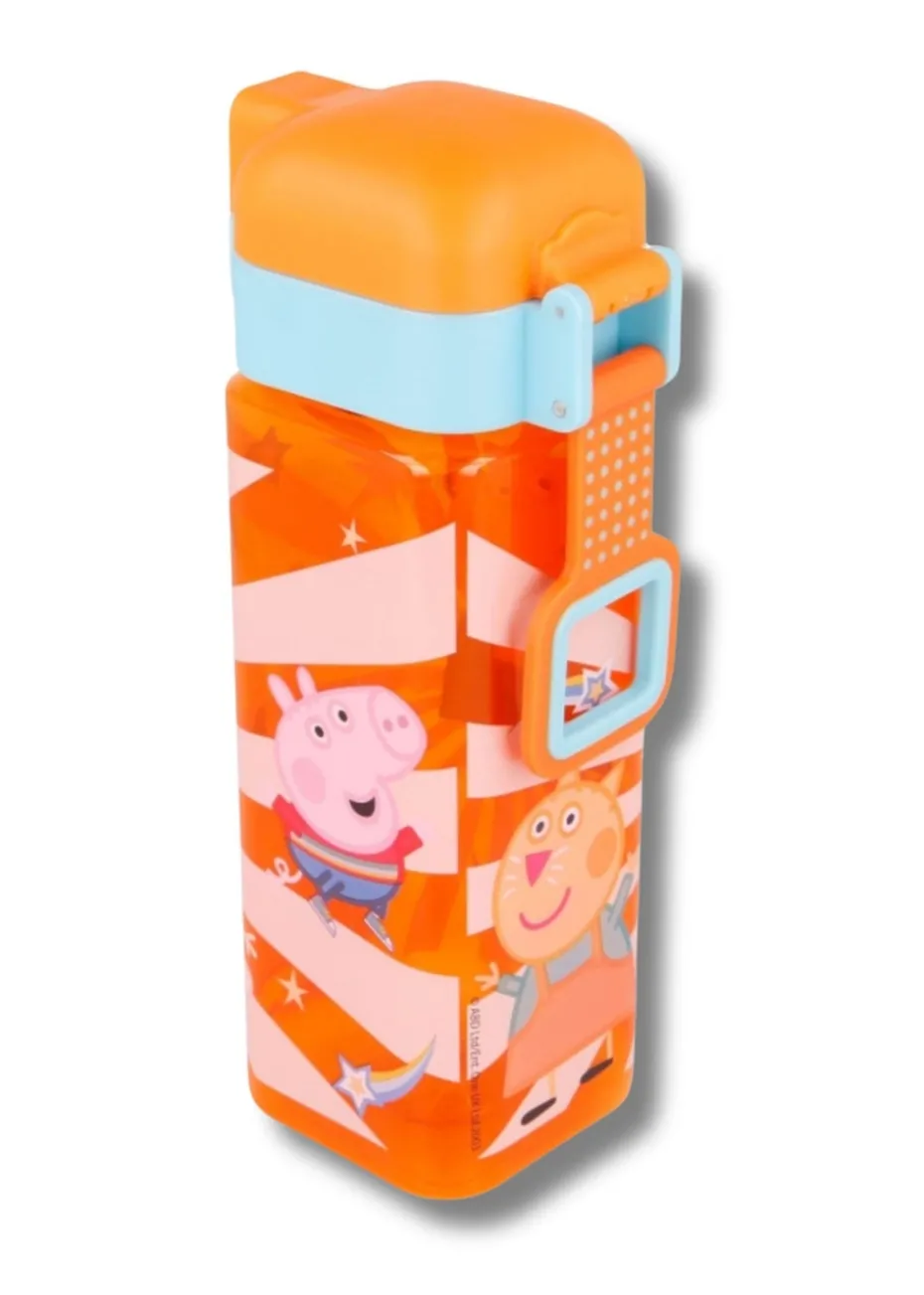 Peppa Pig Orange Multi Compartment Lunch Set