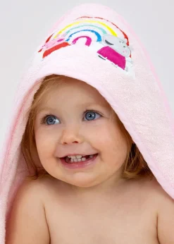 Peppa Pig Pink Lullabies Infant  Hooded Towel