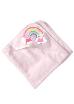 Peppa Pig Pink Lullabies Infant Hooded Towel