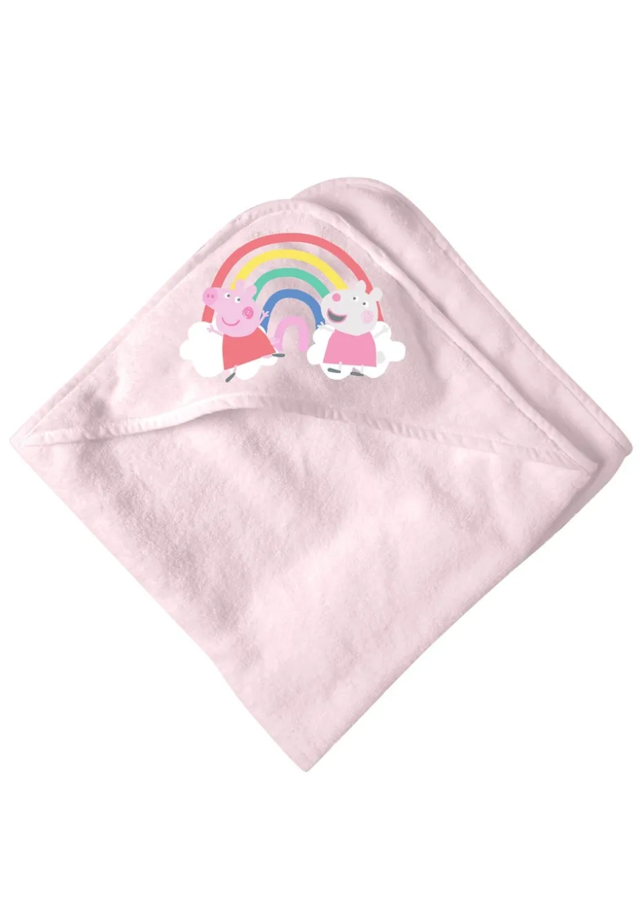 Peppa Pig Pink Lullabies Infant Hooded Towel