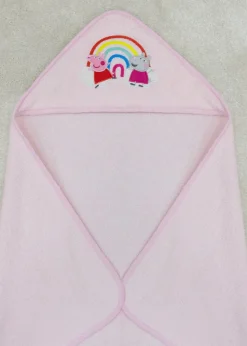 Peppa Pig Pink Lullabies Infant Hooded Towel