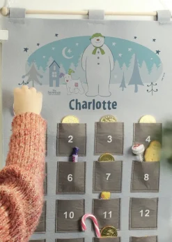 Personalised Memento Company Grey The Snowman and the Snowdog Advent Calendar