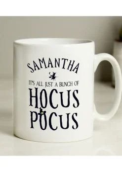 Personalised Memento Company White Halloween Hocus Pocus Mug