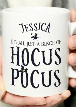 Personalised Memento Company White Halloween Hocus Pocus Mug