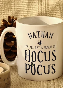 Personalised Memento Company White Halloween Hocus Pocus Mug