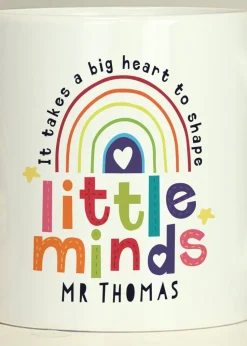 Personalised Memento Company White Shape Little Minds Mug