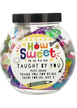 Personalised Memento Company Beige Trick or Treat LED Candle