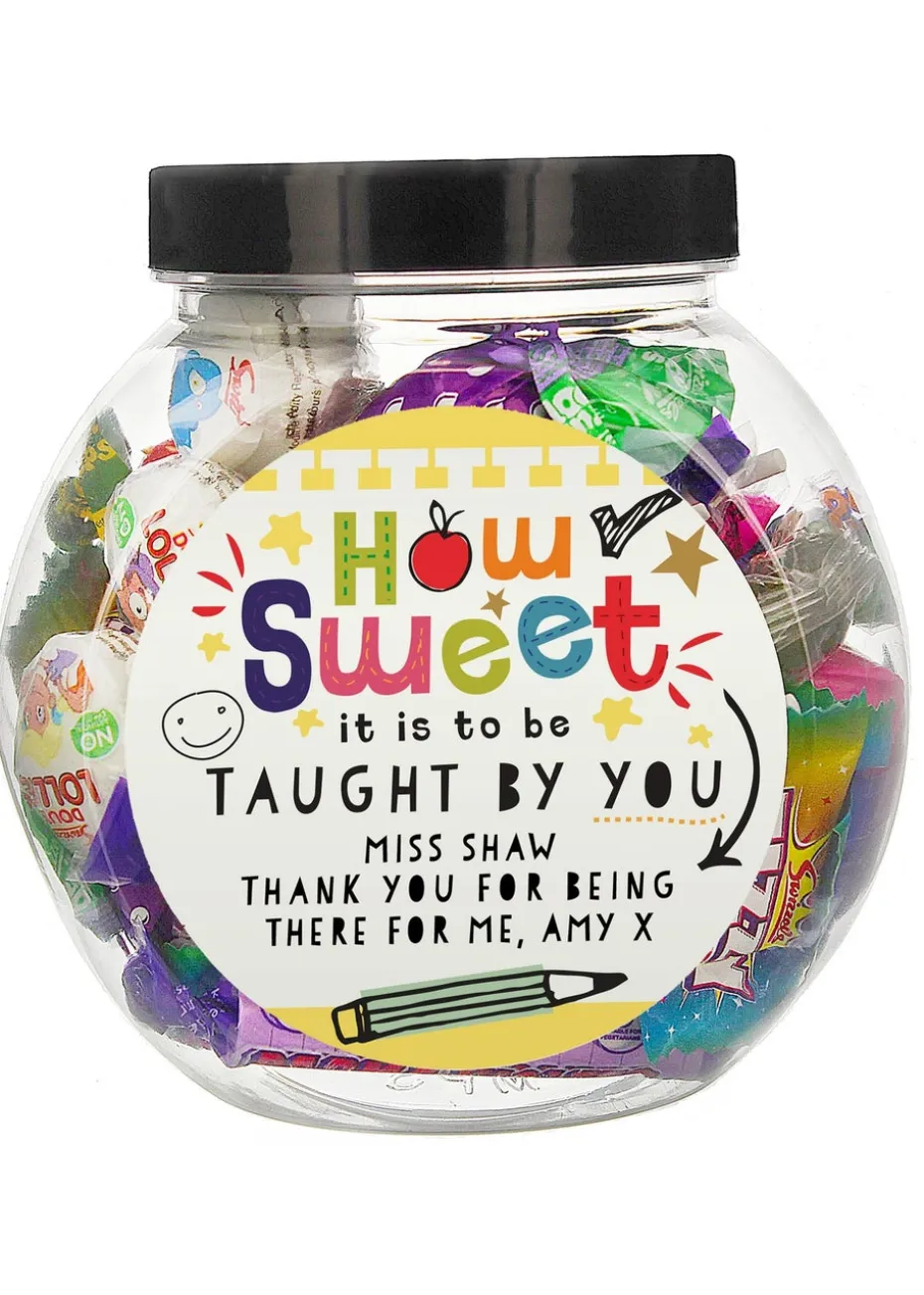 Personalised Memento Company Beige Trick or Treat LED Candle