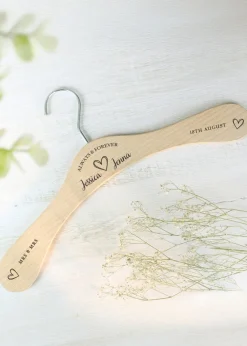 Personalised Memento Company Always & Forever Wooden Hanger