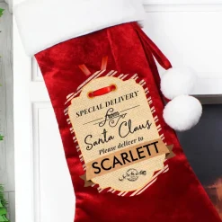 Personalised Memento Company Blue Name Teddy Bear