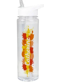 Personalised Memento Company Clear Splash Name Only Water Bottle