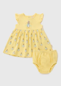 Peter Rabbit Baby Yellow Dress Set (Newborn-18mths)