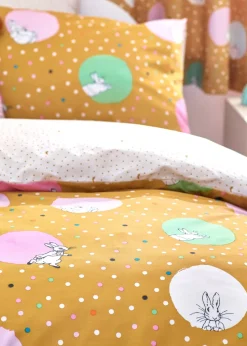 Peter Rabbit™ Dotty Spotted Duvet Cover Set Ochre