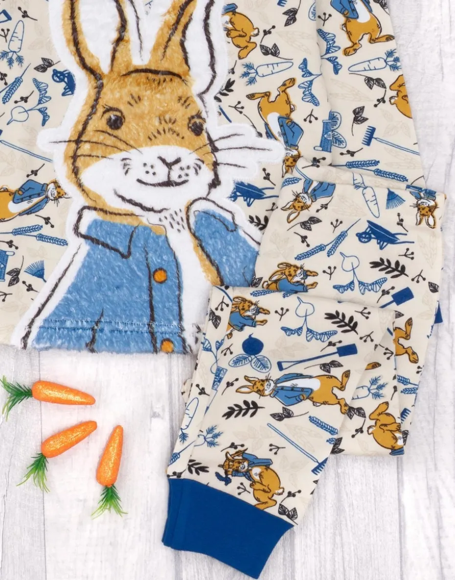 Peter Rabbit Kids Blue Long Sleeve Long Leg Pyjamas (12 Months - 5 Years)