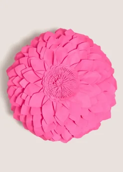 Pink Flower Cushion