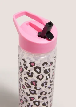 Pink Leopard Print Drinks Bottle (24x6.5cm)