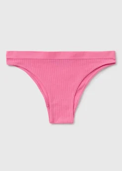 Pink Seamless Brazilian Knickers
