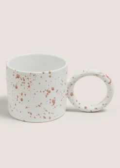 Pink Splatter Mug