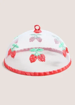 Pink Strawberry Oven Gloves