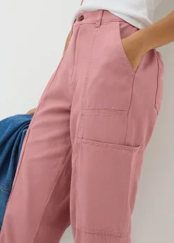 Pink Utility Trousers