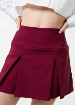 Pink Vanilla Red Mini Pleated Skort