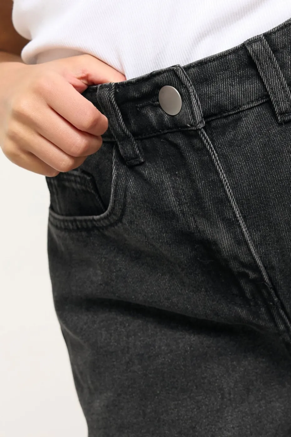 Pixiegirl Black Paint Splatter Non-Stretch Wide Leg Jeans